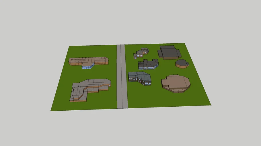 high school | 3D Warehouse