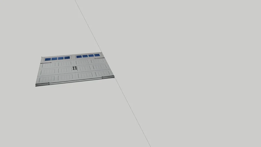 9'x10' Amarr Garage Door w/ windows
