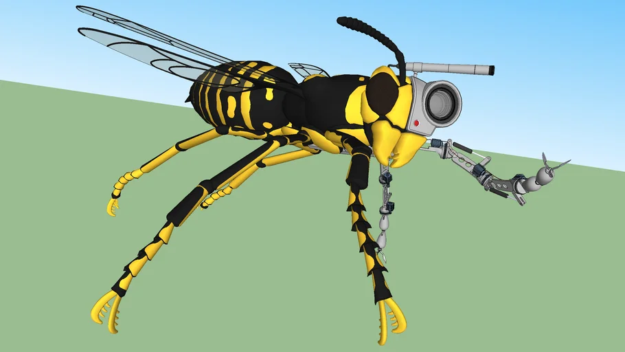 Cyborg Wasp (Yellow Jacket)