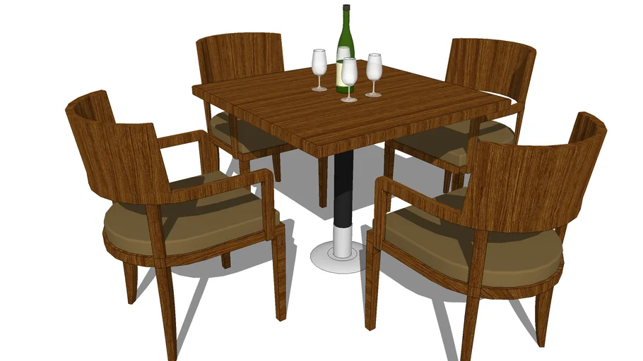 4 seater dining table