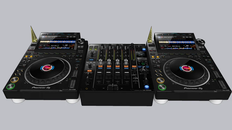 Pioneer CDJ 3000 & DJM 900 NXS2