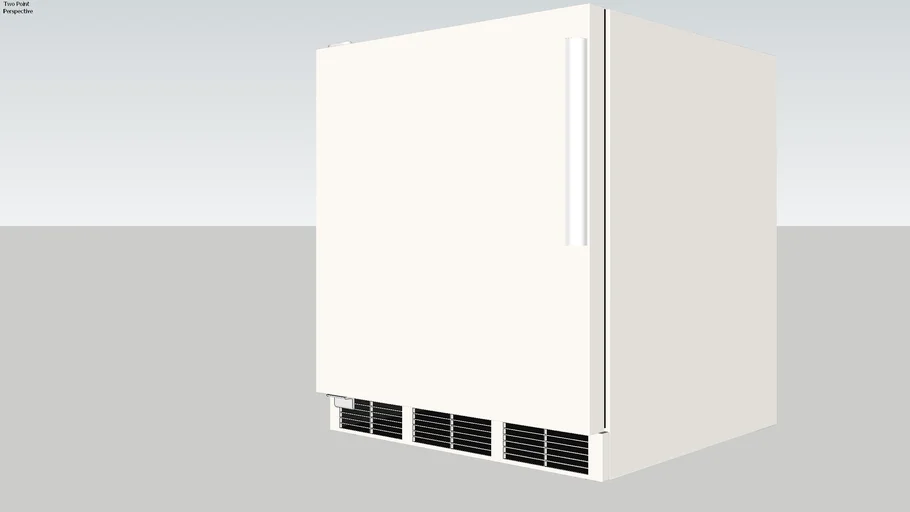 Small fridge | with V-ray materials
