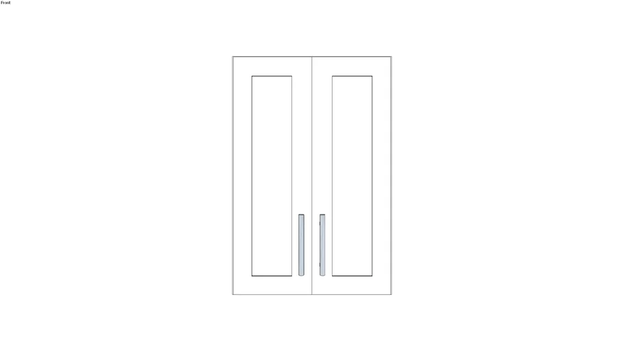 24' Upper Cabinet | 3D Warehouse