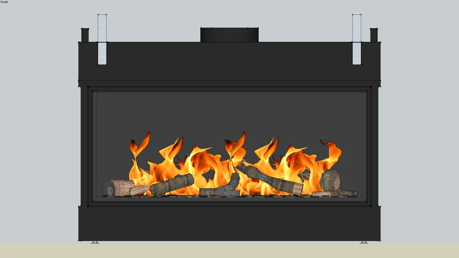 Bellfires Horizon Bell Small 3 floating frame
