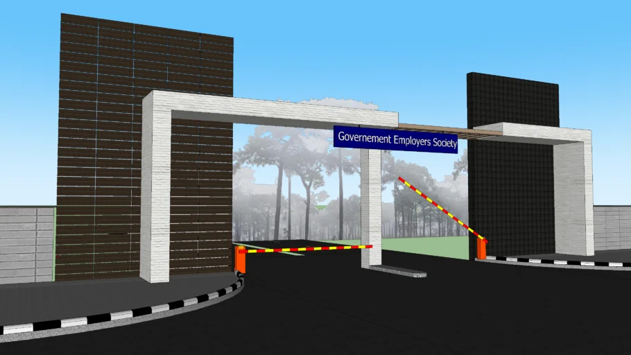 Society Entrance Gate