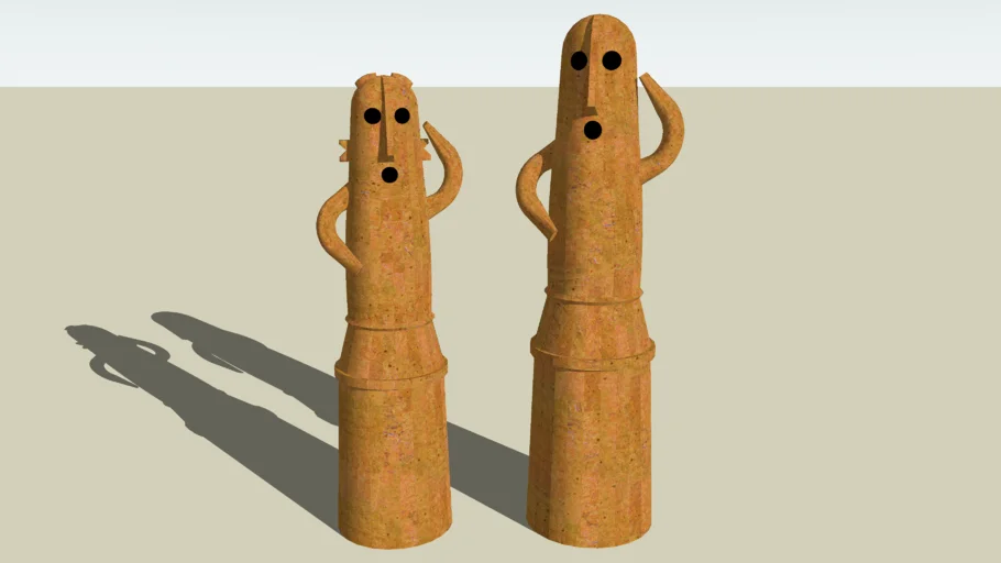 Haniwa "Dancing People"