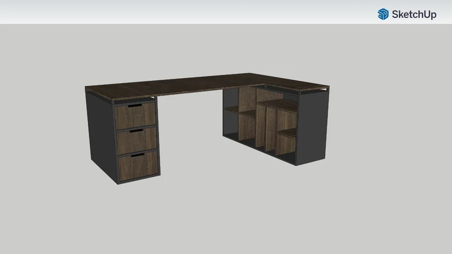 bureau moderne et sobre