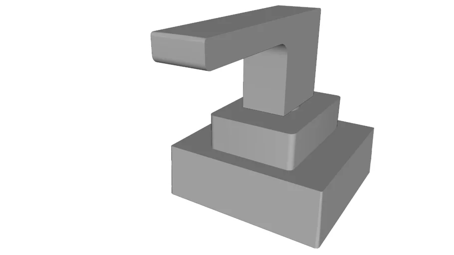 Acabamento para registro base Deca 1/2", 3/4" e 1" Breezy - Docol