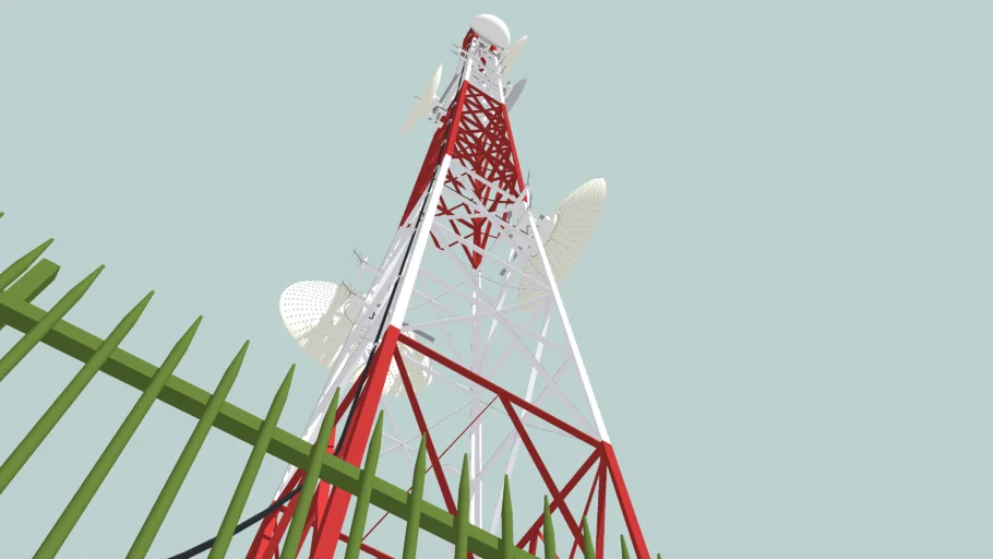 Antenna tower traliccio ripetitore antenna