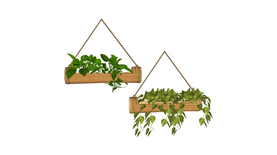 Hanging Bamboo Pant Pot