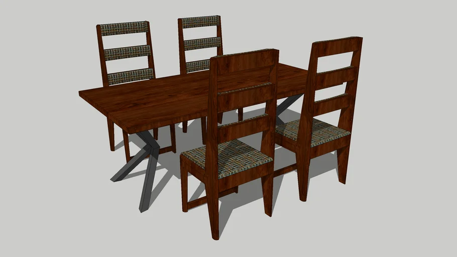 Table set | 3D Warehouse