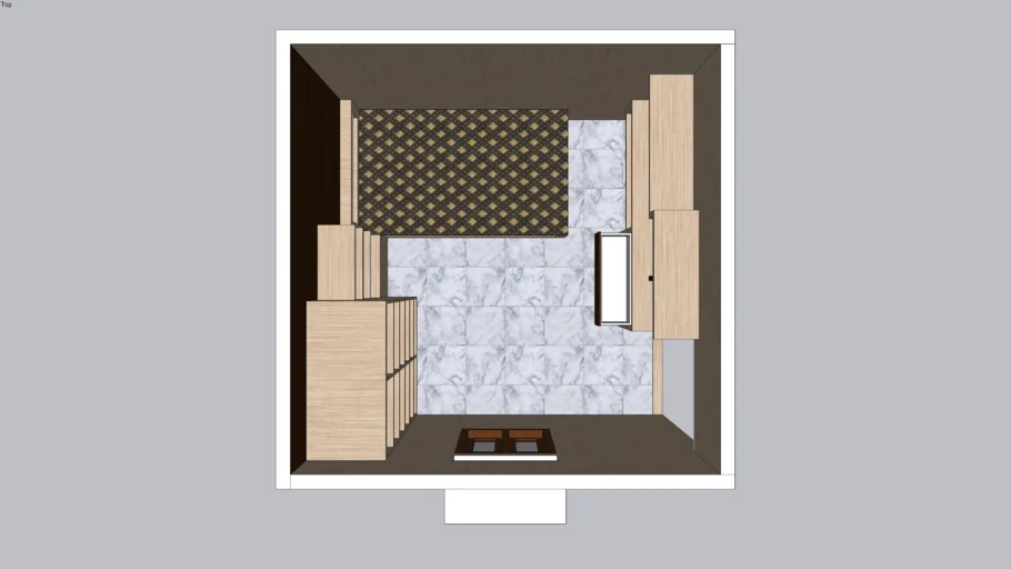 kamar anak ukuran 3x3 m