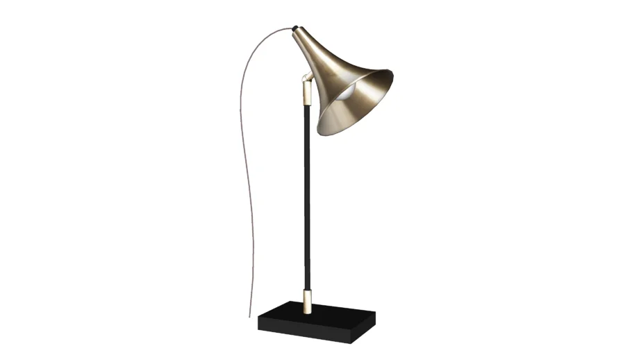 KARE 37627 Table Lamp Trumpet Brass Uno ( TL Trumpet Brass Uno )
