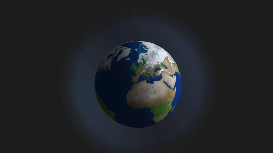 earth with texture