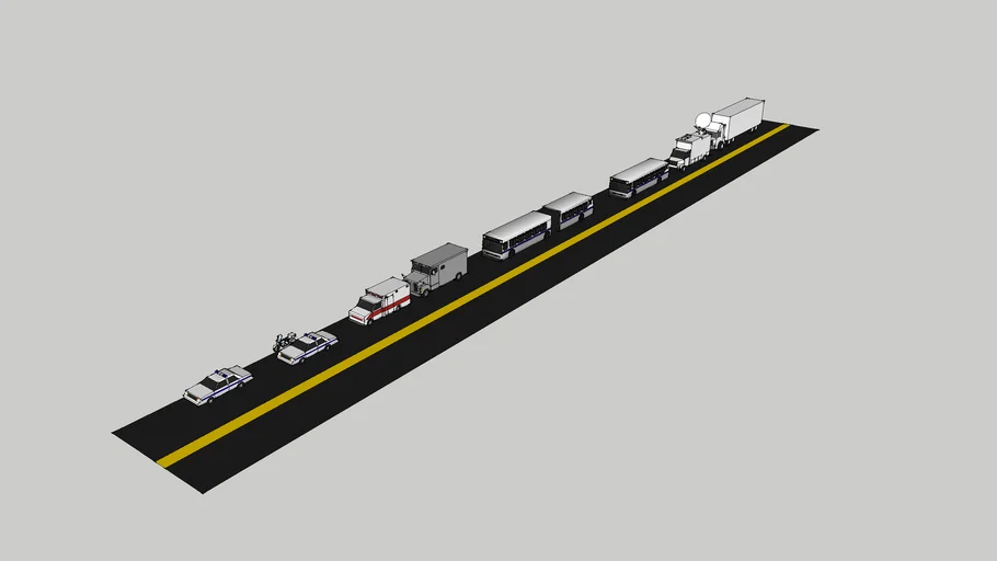 regular road | 3D Warehouse