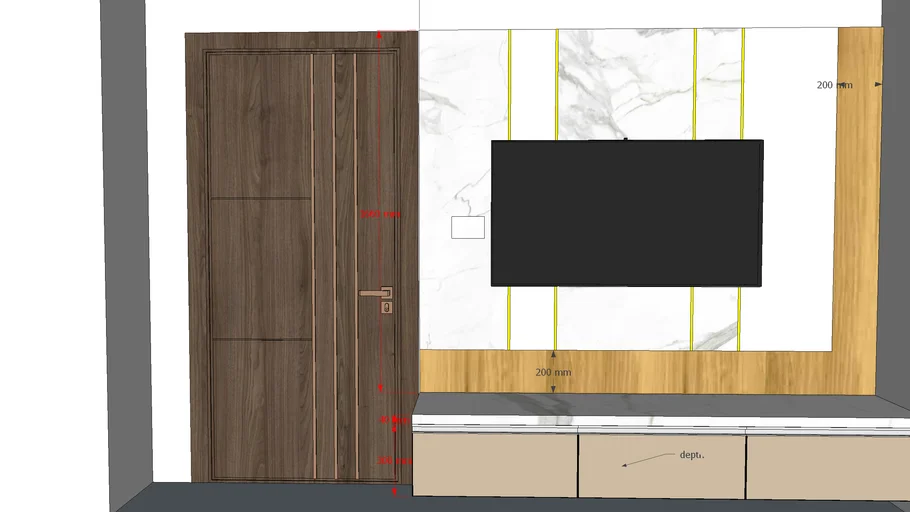 Tv unit design