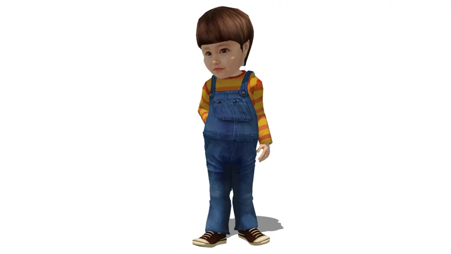 test kid 3d