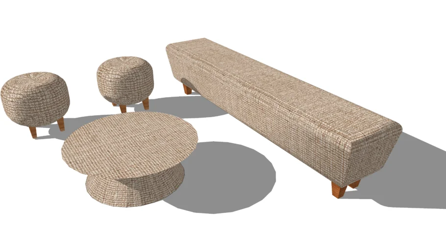SOFA LOW SEATING+COUCH+JUTE+RUSTIC+3 SOFA+DAY BED+SEATING+MODERN