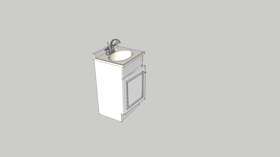Basic Bathroom Vanity