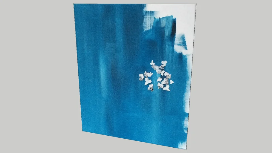 Original painting on canvas "Blossoming" by Maud Lagarde