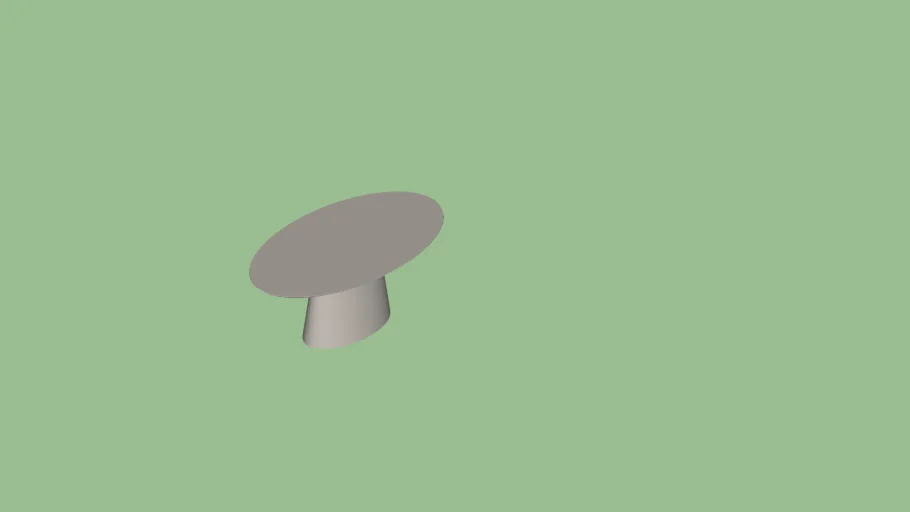 MESA OVAL 180X100
