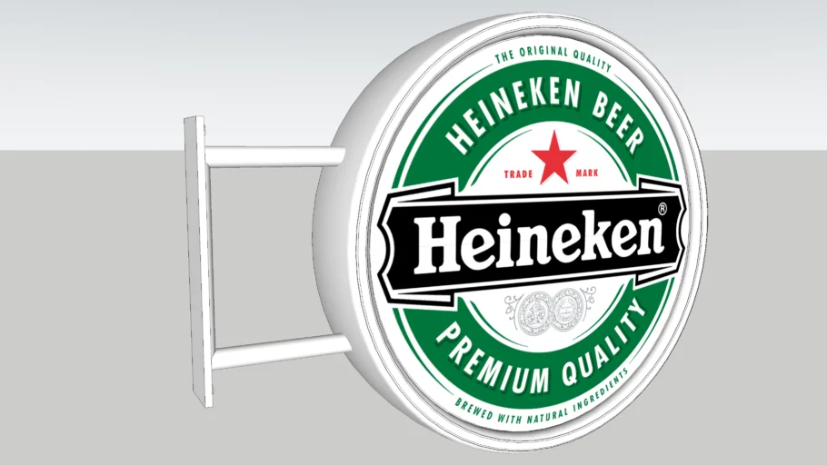 Letreiro Heineken