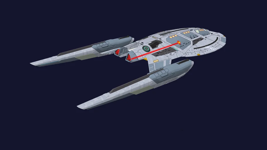 Kego Class Starship Complete
