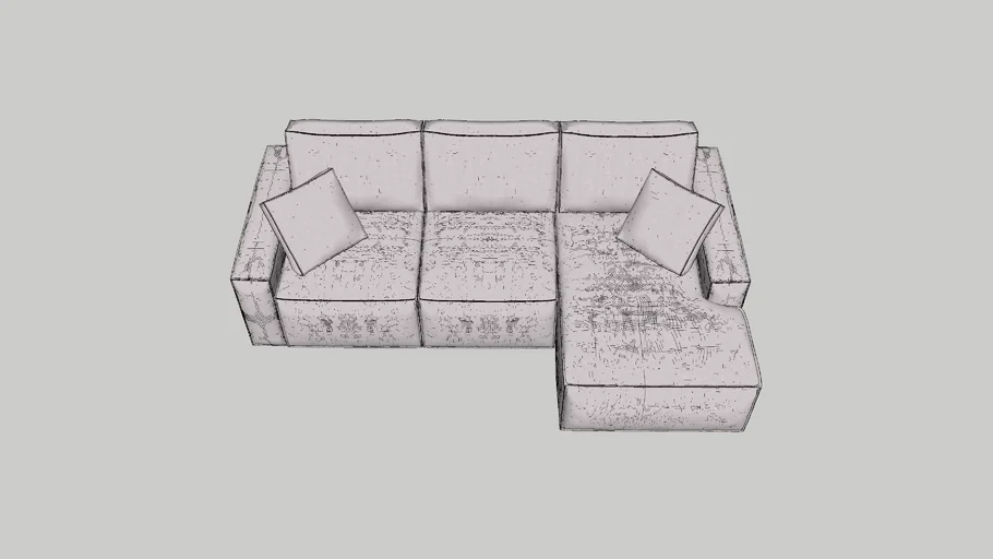 L shape sofa