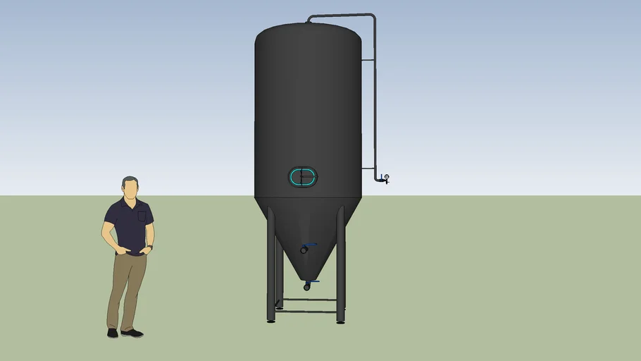 Fermentador/Maturador 2000 Litros
