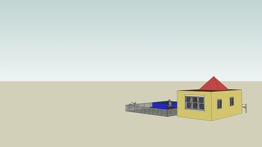 Casa construida por Tom y Tobi