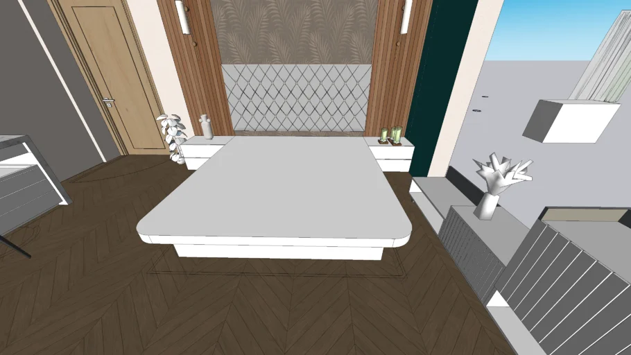 bed back
