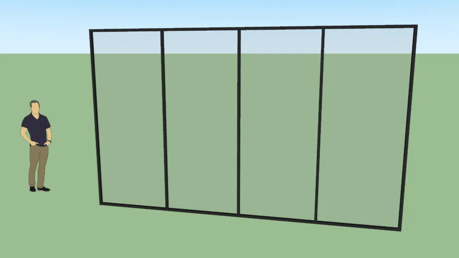 Glass wall 