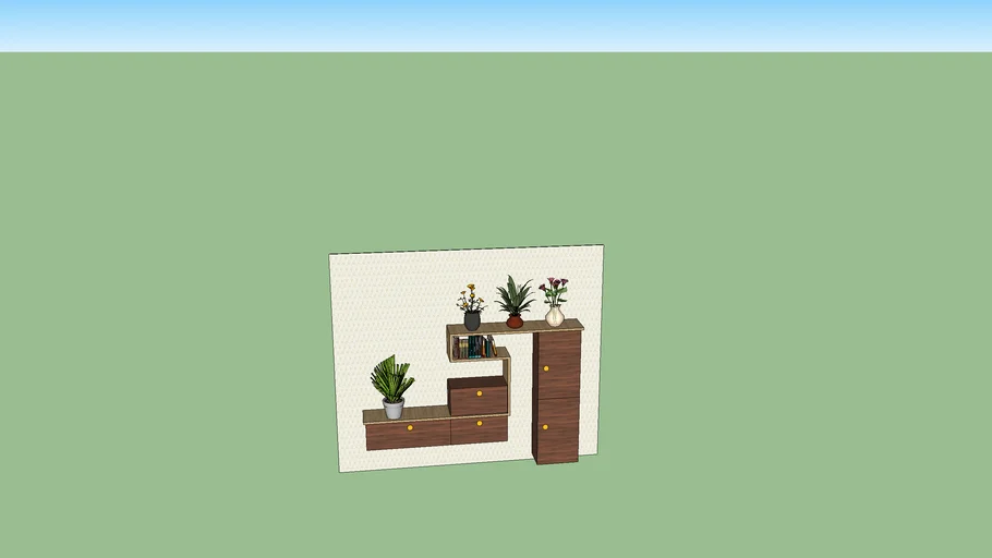 MODERN+RACK+STORAGE+BOOK SHELF | 3D Warehouse
