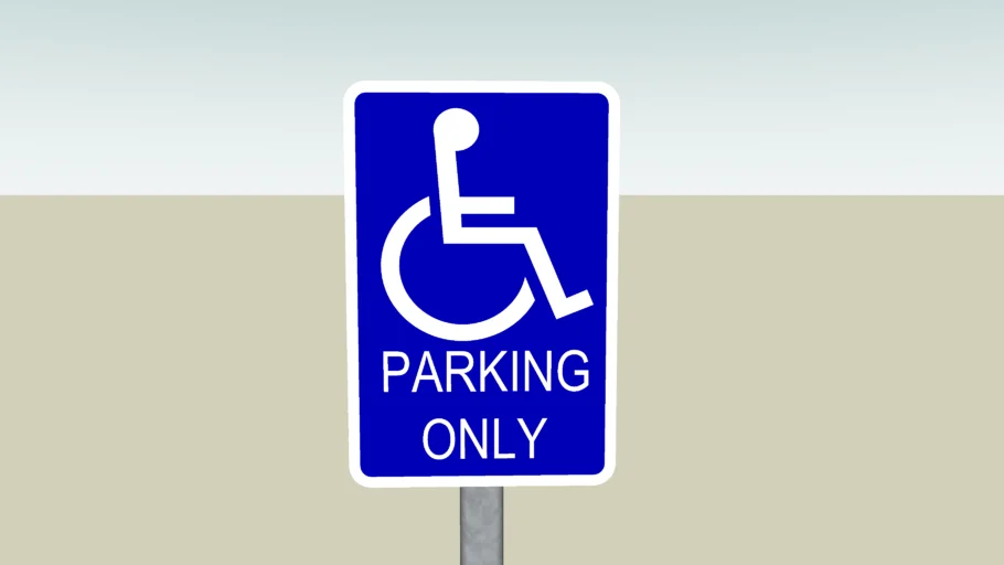Accessible Parking Stall Signage