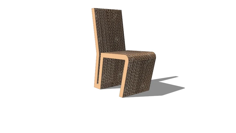 Frank Gehry cardboard side chair