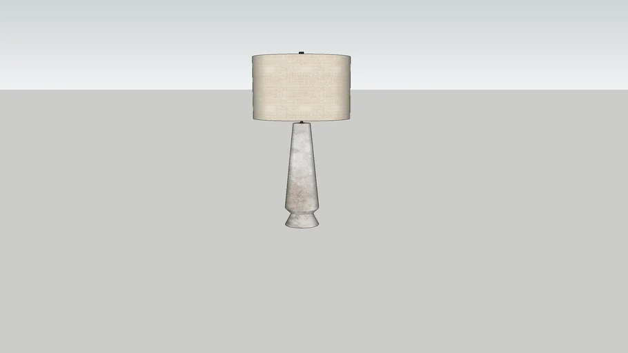 Rustic Earthenware Table Lamp