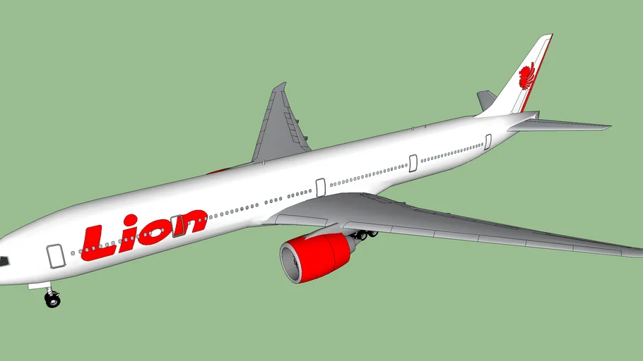 Lion Air Indonesia B 777-300ER 