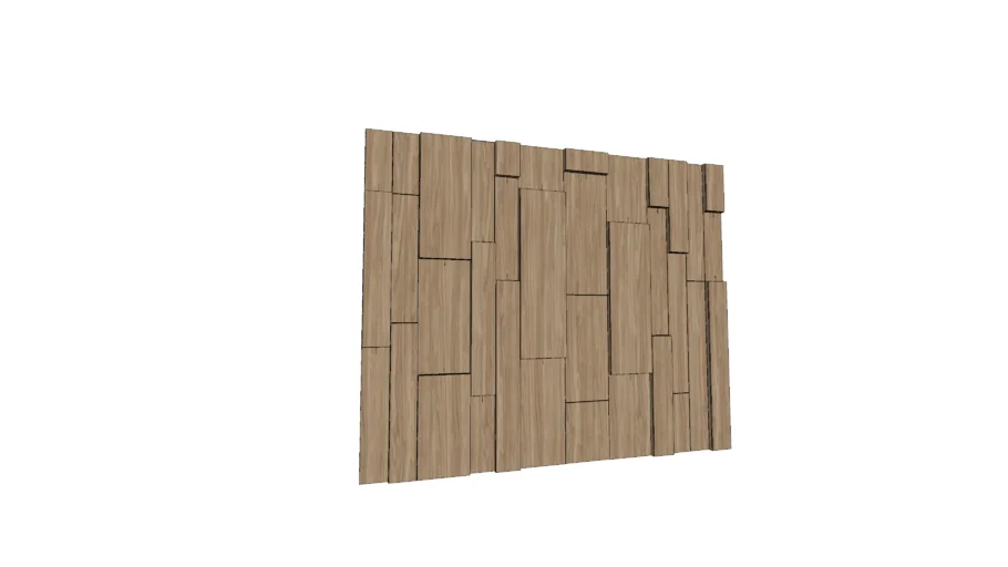 Pared panelada con luz led