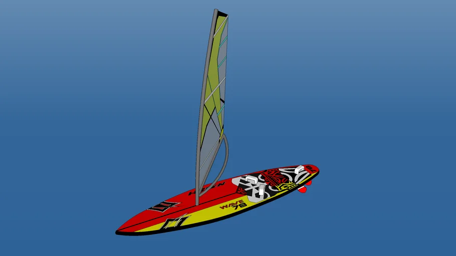 Robby Naish Windsurfing board