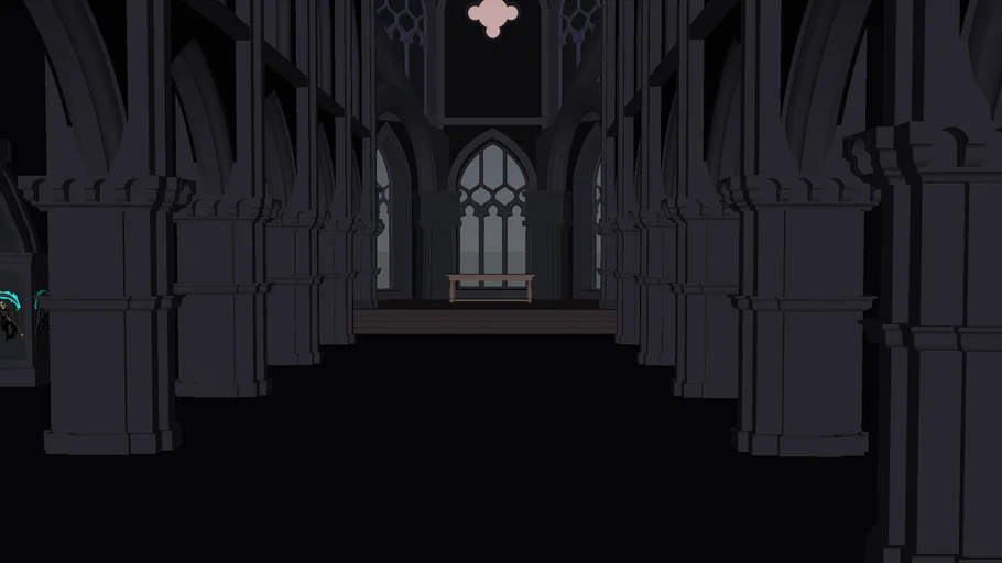 Diablo fan art Cathédral of Tristram
