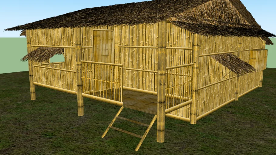Bahay Kubo (Nipa Hut)