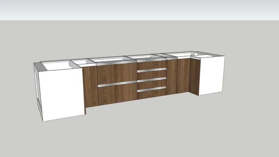 Muebles bajos de cocina