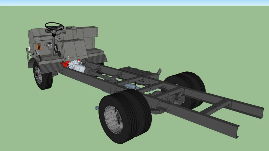 GM P30 forward control short wheelbase chassis