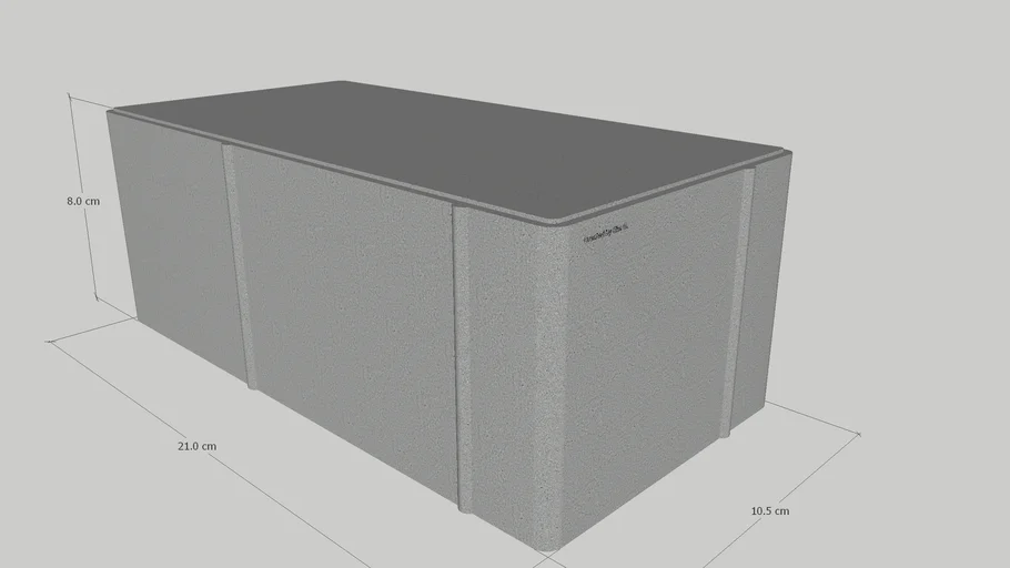 Paving Block (Bata) - Grey