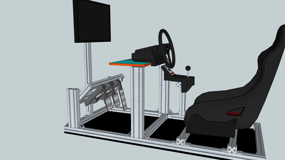 80/20 sim rig