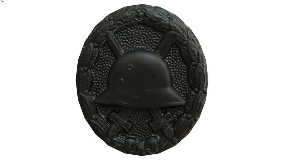 Wound Badge WWI -WWII without swastika