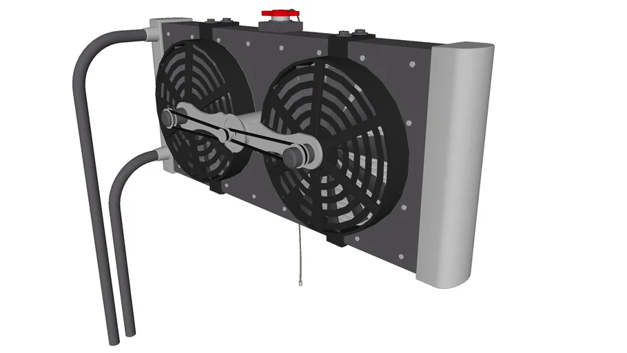 Drift Car Radiator