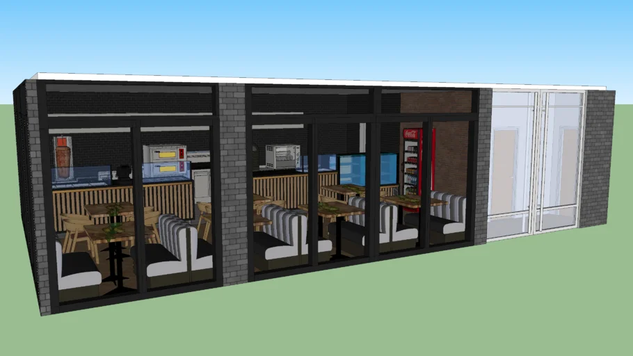 Modern Restaurant Design and Industrial Products
