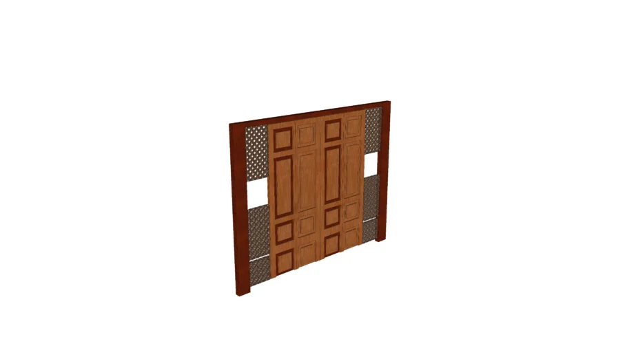 PUERTA DE GARAJE COLONIAL