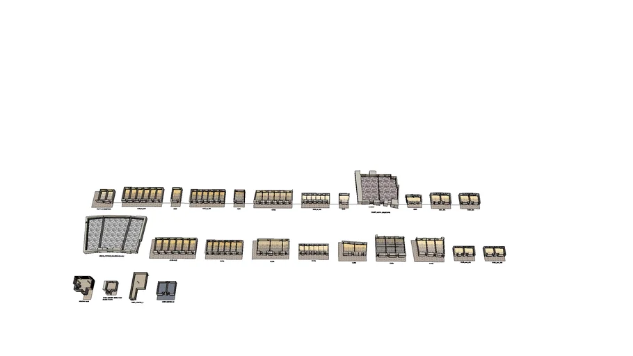 GCCC Space Planner Meeting Rooms Master | 3D Warehouse